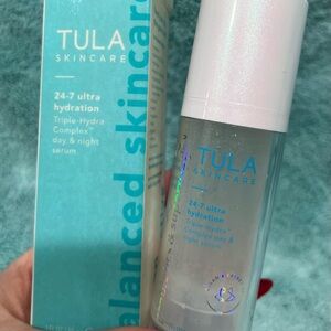 Tula Skincare 24-7 Ultra Hydration Serum - White and Blue